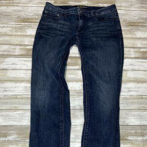 Lucky Brand Jeans 2 26 R Lolita Boot Cut Dark Wash Stretch Denim Pants Mid B119